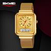 Shike Mei Men's Multifunctional Gold Steel Electronic Business Watch