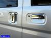 BRIGHTZ Chrome Plated Door Handle Cover Knob for NV100 Clipper Rio DR17W DR17 DR R17 17 NV100 NV 100 V100 Clipper Rio Clipper Rio NV10 [DHC-NOBU-110]