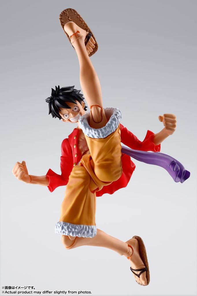 TAMASHII NATIONS ONE PIECE Monkey Luffy Onigashima Invasion 145mm ABS PVC Painted Movable Figure S.H.Figuarts D. - - Approx. &