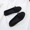 Chaussures Plates Loafers à Nœud pour Femmes, Antidérapantes à Bout Rond à Enfiler, Chaussures Plates Décontractées à Largeur Large pour le Printemps, Grandes Tailles 35-43