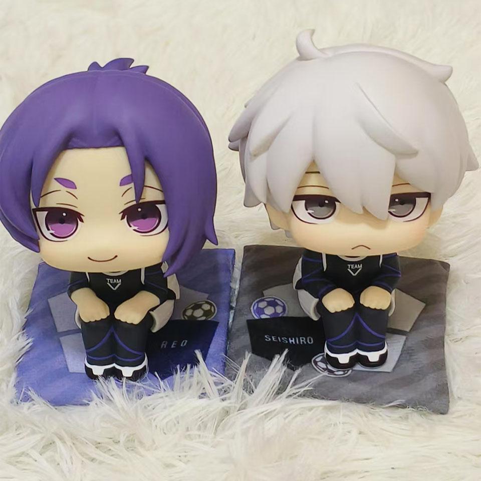 Blue Lock Anime Edizione Q Figura Tsugumi Seishiro Itoshi Rin Mikaage Reo Figura Cartoon Modello Decorazione Giocattolo Bambola Regalo di Compleanno