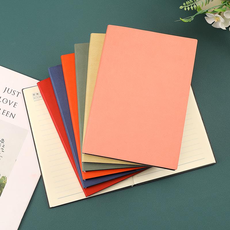 Custom PU Leather Lace-up Notebook with Printed Logo