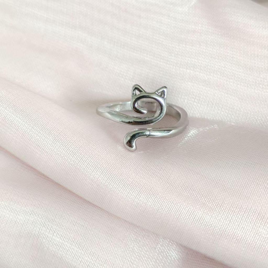 Anillo de Hilo de Ganchillo de Plata Tailandesa Personalizado - Accesorio para el Dedo Hecho a Mano