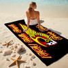 Gang Motorcycle Enthusiasts Hells Angels Motorcycle Club Beach Towel Outdoor Camping Vacation Swimming Beach Towel Outdoor Absorbent Bath Towel Y3