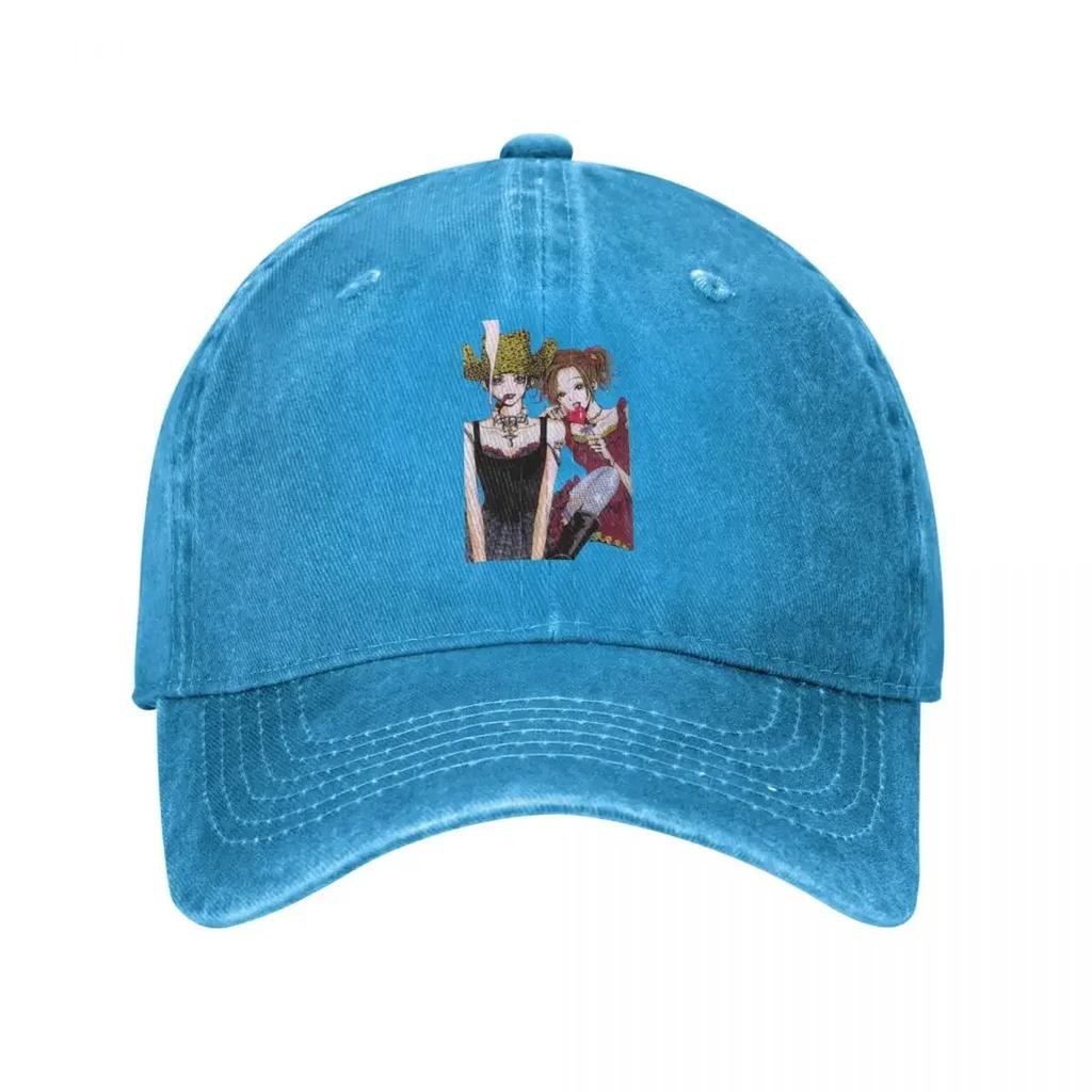 Vintage Nana Osaki Baseball Cap Unisex Women Distressed Denim Sun Cap Anime Outdoor Workouts Unstructured Soft Hats Cap