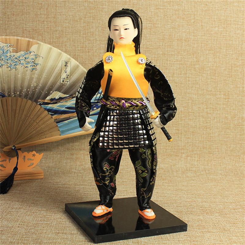 Ninja Figurine Decoration of Sushi Restaurant Izakaya Hotel Restaurant Decorative Japanese-style Gift Japanese Samurai Doll