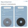 Compatible with Roborock Vacuum Cleaner Accessories P10 Pro/P10S Consumables Dust Bag Side Brush Cleaning Cloth Filter Cleaning Fluid