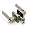 Interior Door Handle Lock with Lock Core/latch Three-bar Lock Aluminum Alloy Handle Lock Room Aluminum Alloy Handle Lock