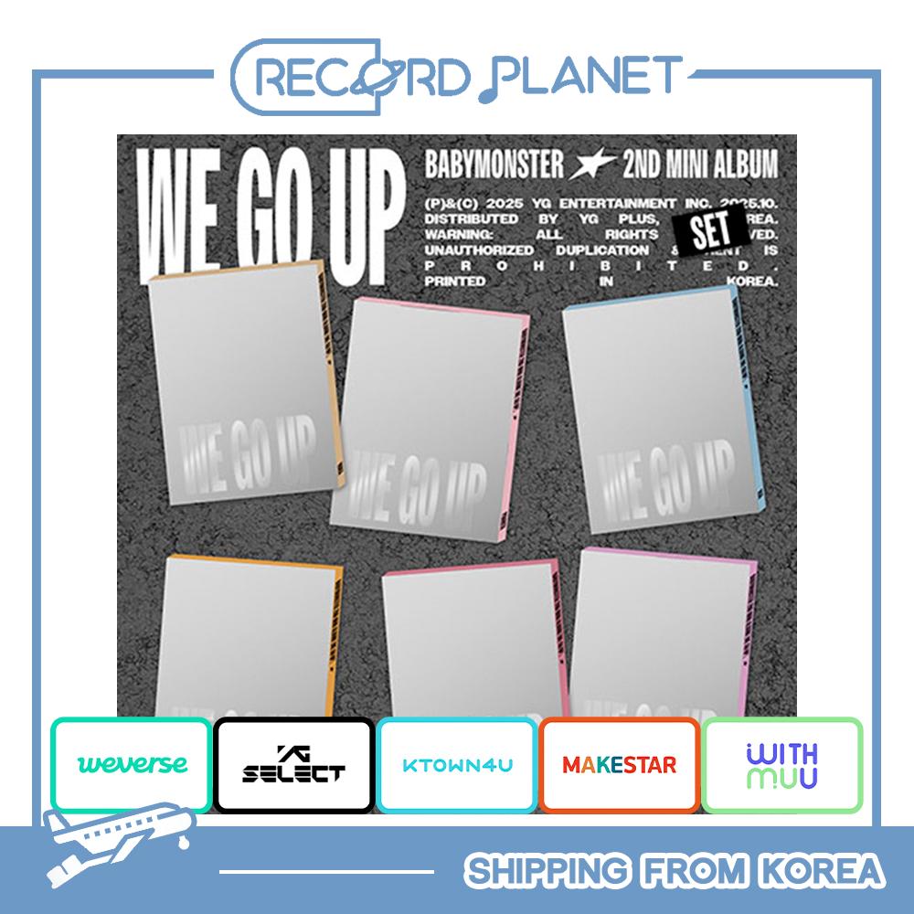 

[Предзаказ] BABYMONSTER 2-й МИНИ-АЛЬБОМ [WE GO UP] ВЕРСИЯ PATTERN. [POB] SET (WeverseShop)