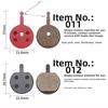 Multi-style Bike Brake Pads Pair Black Bicycle Brake Disc Pads  for MTB Mountain Bicycle