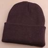 Mens Hat Beanie Ladies Womens Slouch Winter Ski Knitted Turn Up Neon Cap Warm