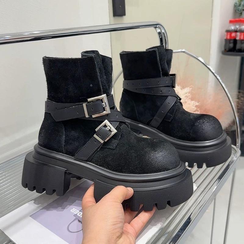Fashion Ankle Boots Women Platform Chunky Shoes Winter New Sport Shoes Fashion 2025 Trend Woman Sneakers Walking Botas Mujer Zapatos