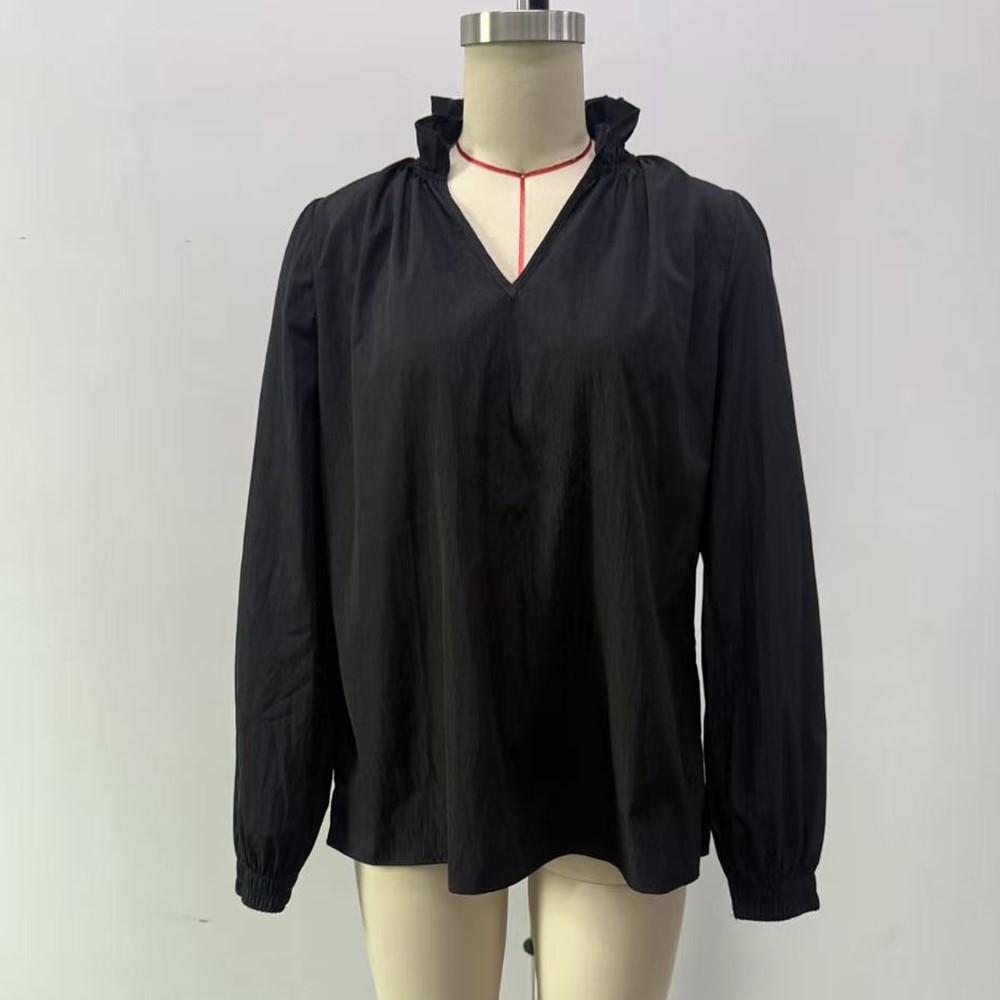 Long Sleeve Oversized Vintage Casual Loose Spring Autumn Tee T Shirt Women T-shirt Woman Tshirt Tops
