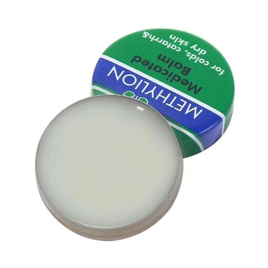6Pcs 3/4G Herbal Menthol Cooling Balm Headaches Migraines Muscle Pain Bite Itching Fatigue Relief Calming Natural Summer Traveling Portable Cooling