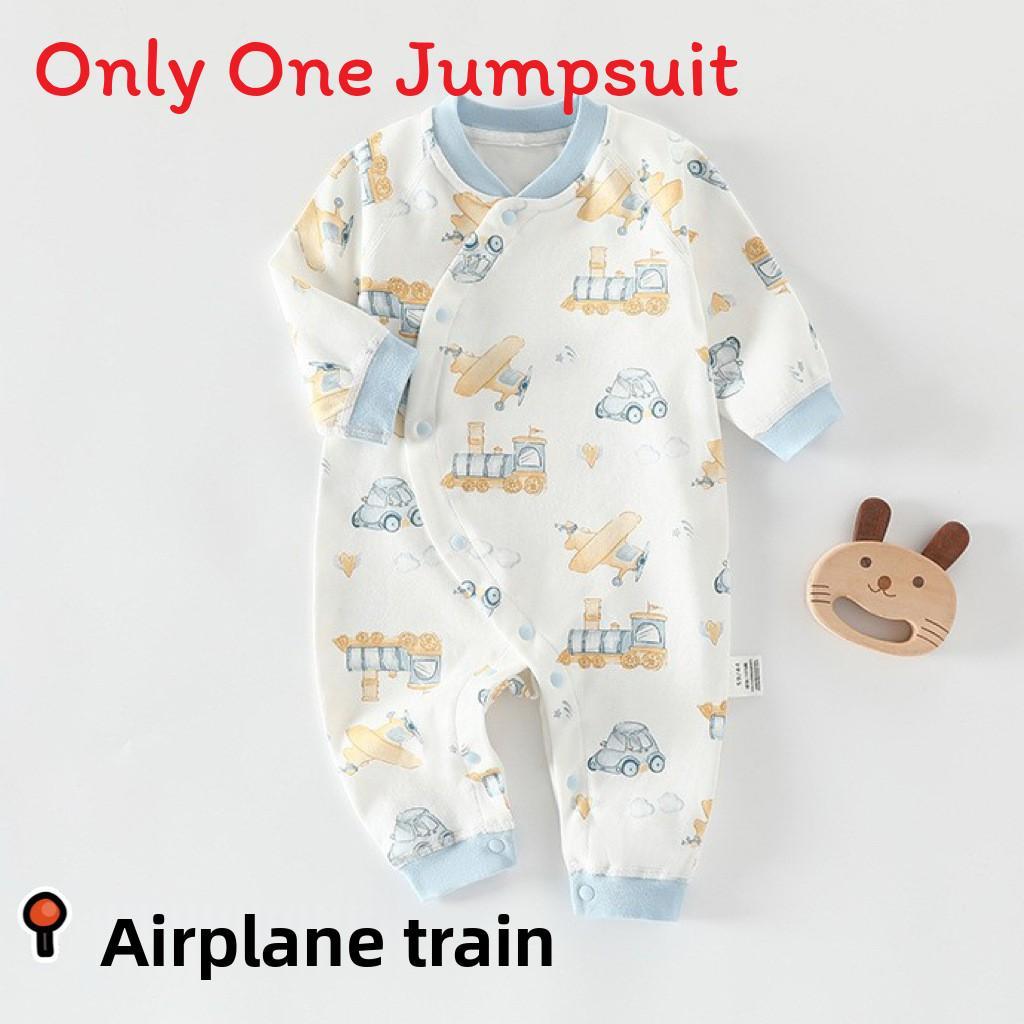 Baby Cotton Onepiece Romper With No Bone Technology For Newborns And Infants