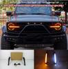Dual Color Daytime Running Lights for 2021-2025 Ford Bronco Hood