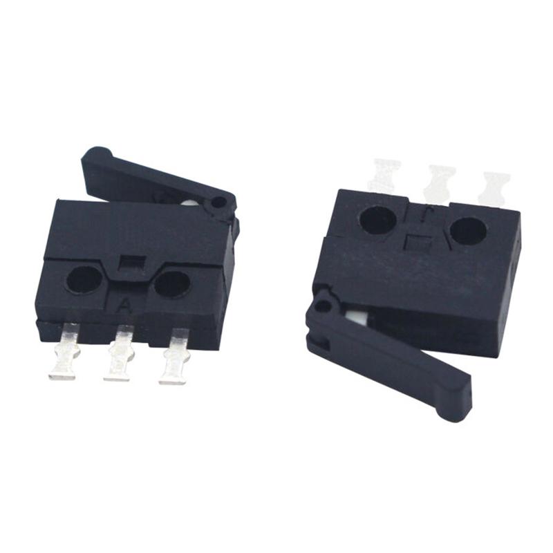 10 Peças Chave Limitadora Kfc-W3-13 Três Pinos Inserção Direta Porta Flash Reset Chave de Toque Leve Micro Detecção de Movimento Conector