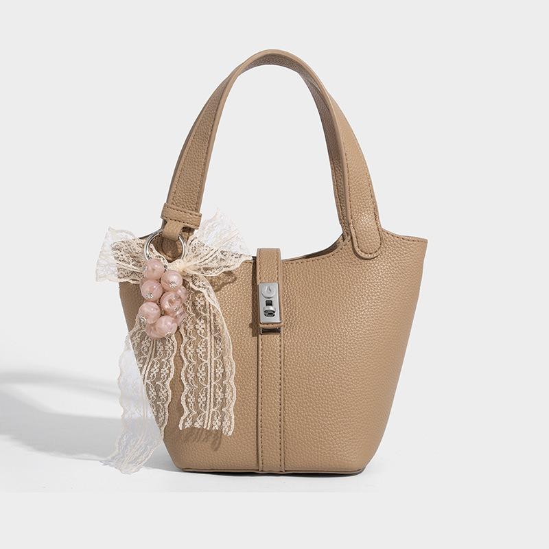 

Высококлассная ручная сумка-корзина для овощей Модная и универсальная маленькая сумка через плечо no pendant