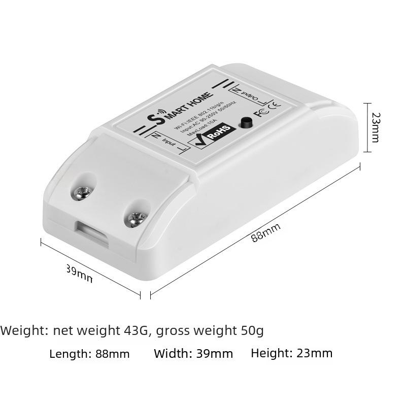 Graffiti WiFi Smart On/Off Lamp Control: App-Enabled Wireless Remote Switch