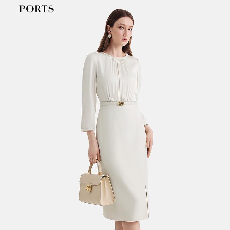 

PORTS Women s 2025 S/S 3D Pleated Dress ALQ8D004PWB023 XS