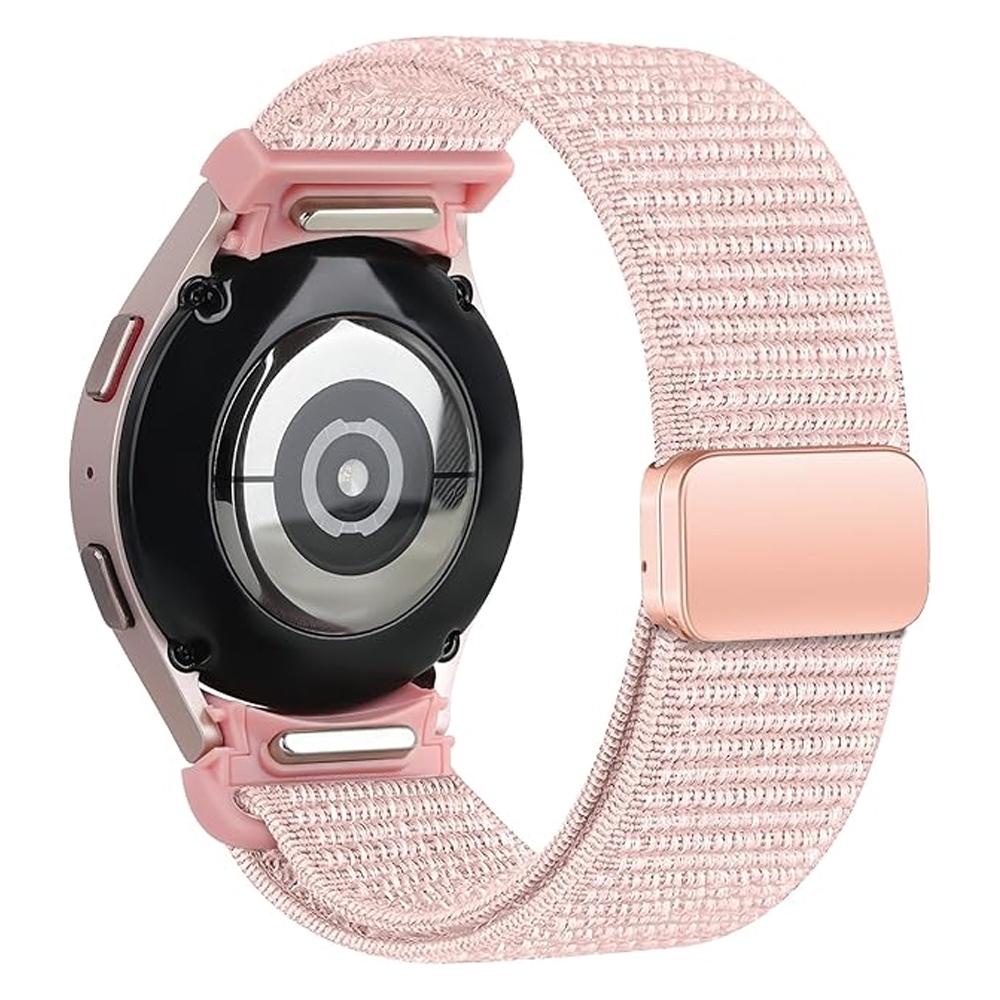 Band For Samsung Galaxy Watch 4/5/6/7/FE/classic/5 Pro 44mm 40mm No Gaps Magnetic Nylon Bracelet Correa Galaxy Watch 7 Strap