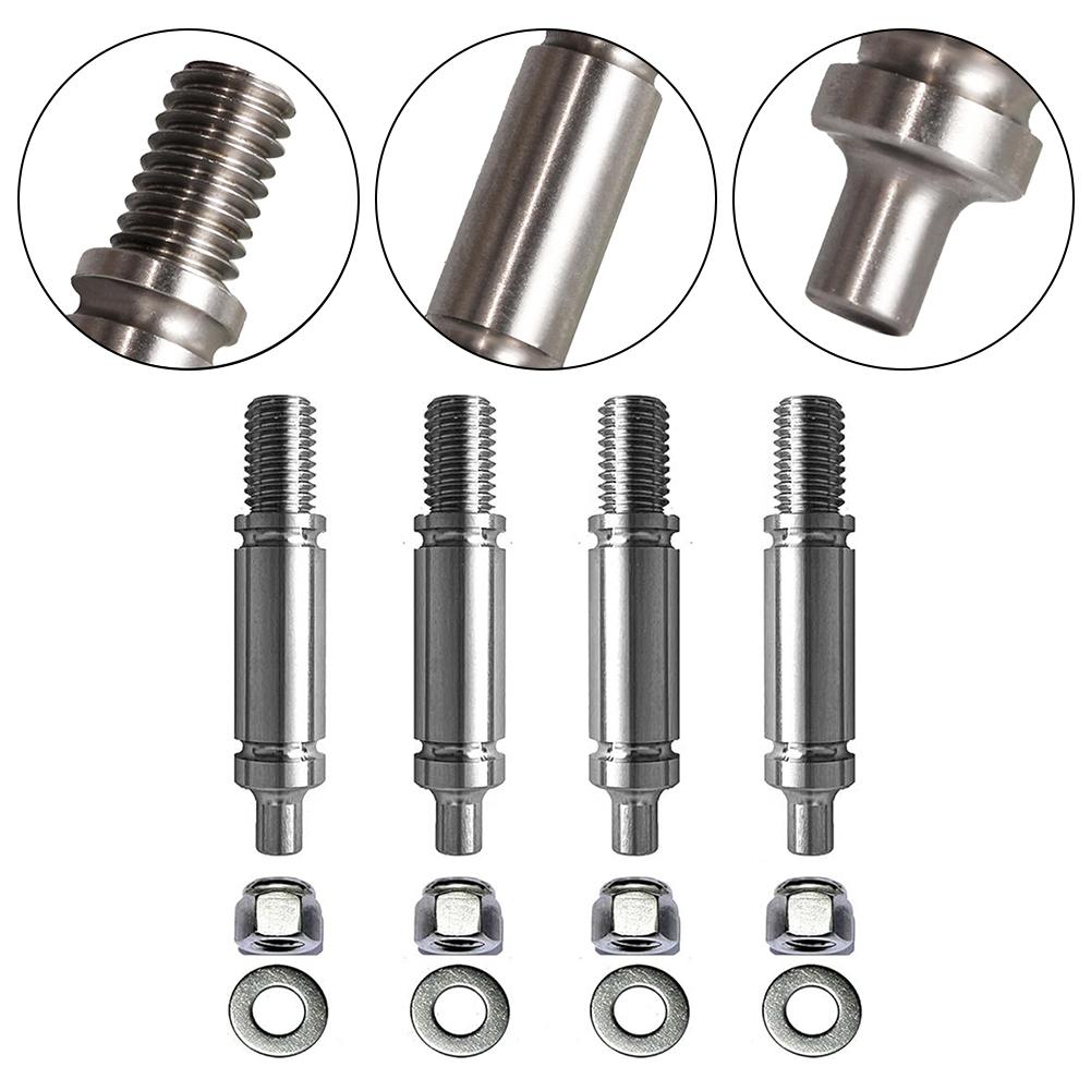 4PCS Heavy Duty Dryer Drum Support Roller Shaft Kit Designed for Reliable Performance and Long Lifespan in Household Dryers