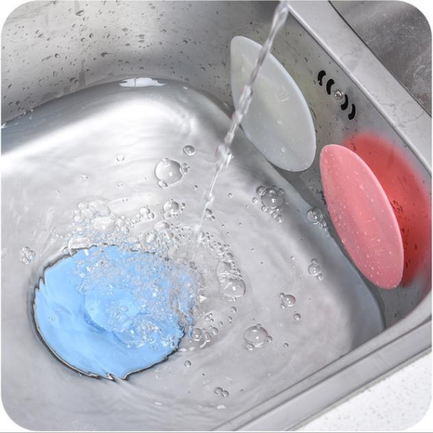 Buy PVC Laundry Sink Bathtub Stopper Circle Drain Plug Leakageproof