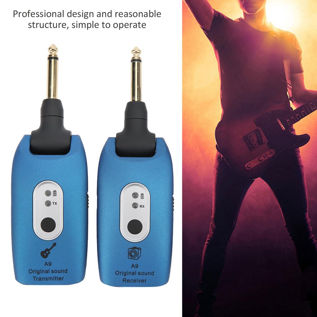 Guitar Transmitter Receiver Wireless System A9 2.4GHz USB Cable Musical Instrument Accessories