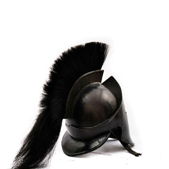 Helma 300 Sparťanů Černá Středověká helma Nejlepší dárek pro něj