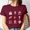 Sweet Valentine's Day Shirt, Gift Idea Mom, T-Shirt Women, Shirt Mom, Mom Gift, Pastry, Sweet Tooth, Muffin, Valentine's Day Cake