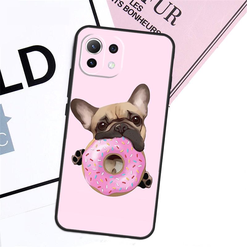 French Bulldog Dog Case For Xiaomi 13T Pro 13 14 Ultra 12T 11T 12 Lite POCO X6 Pro X3 X4 X5 F3 M5s M6 F5 Cover