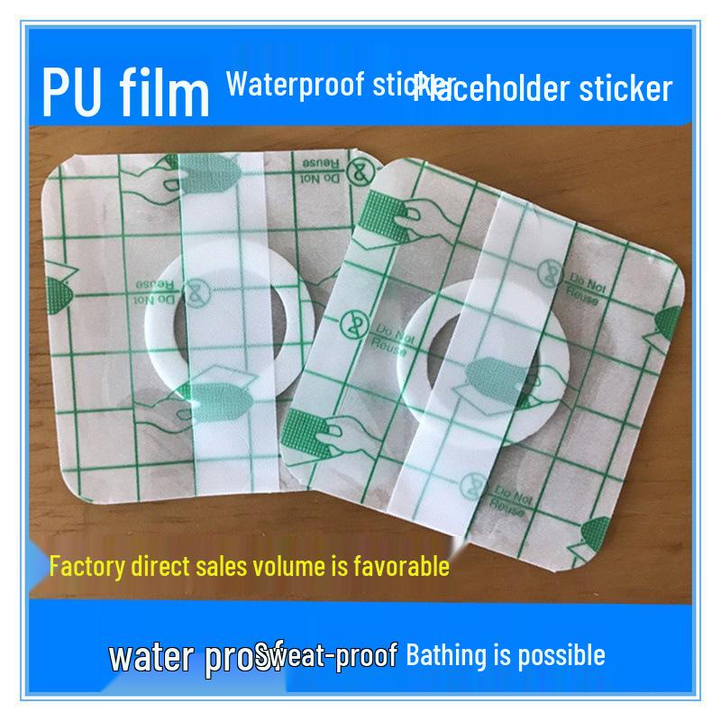 Wasserdichter PU-Folien Moxibustion Akupunkturpunkt Klebepflaster für transdermale und Nabelanwendungen