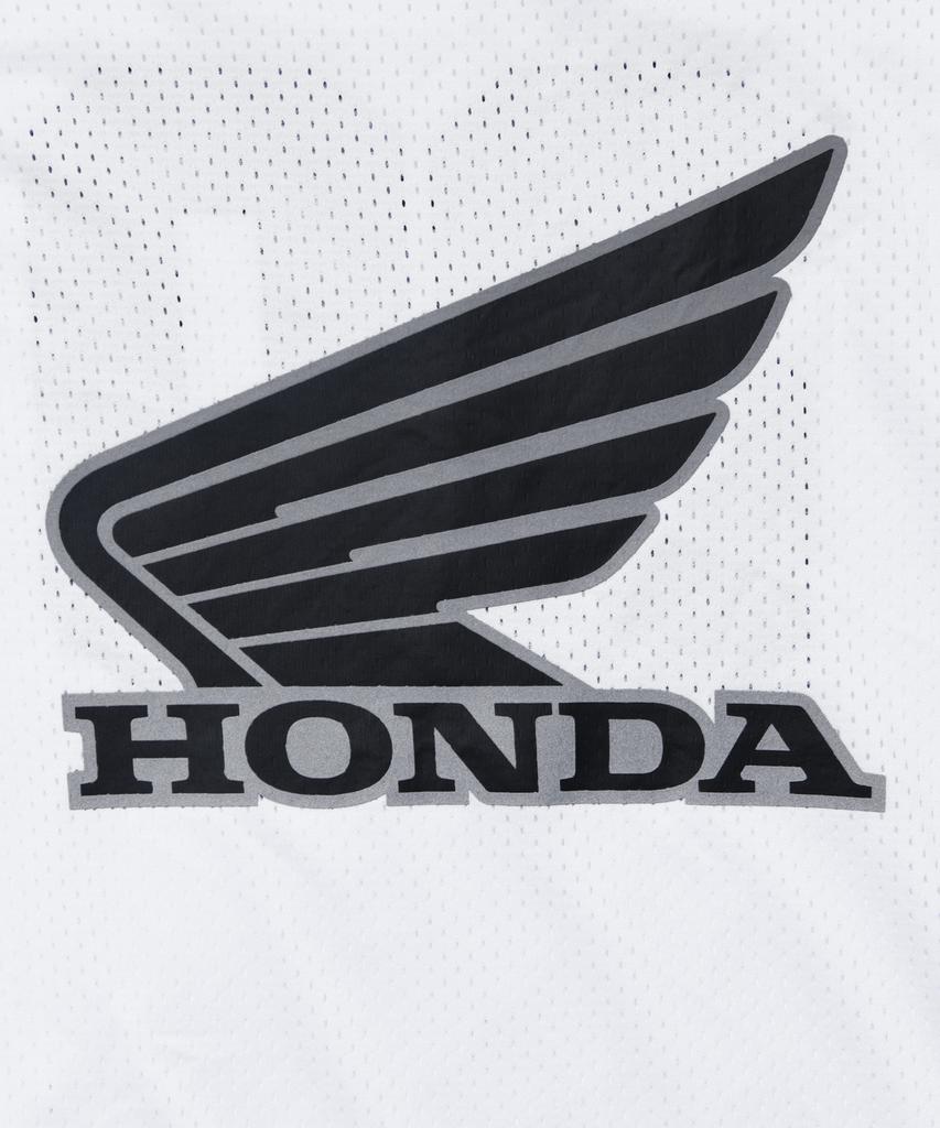 PHYPS MOTORCYCLE Original Wing Logo Mesh T-Shirt White