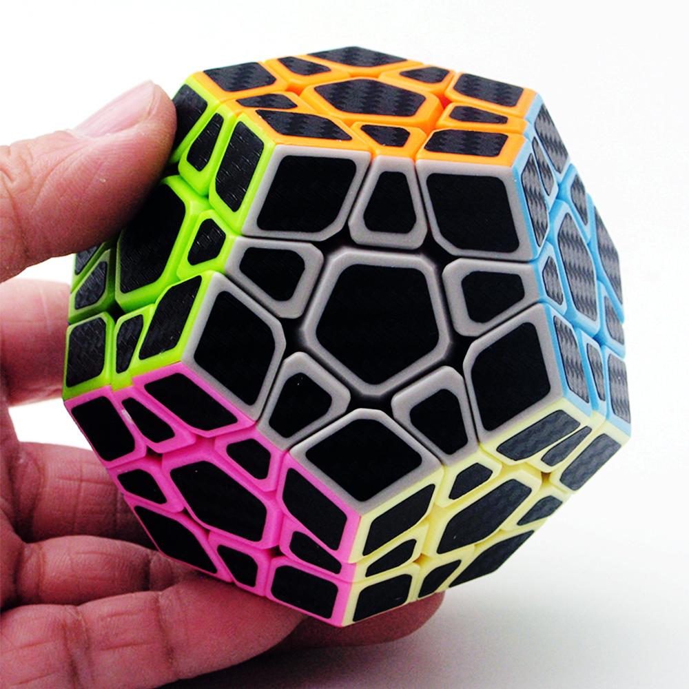 5PCS Hungarian Cube Set 2x2 3x3x3 by 3 Pyramid Pyraminx Twisty Skew Hidden Puzzle Megaminx ZCUBE 2*2 Puzle Magic Cubomagical Kit