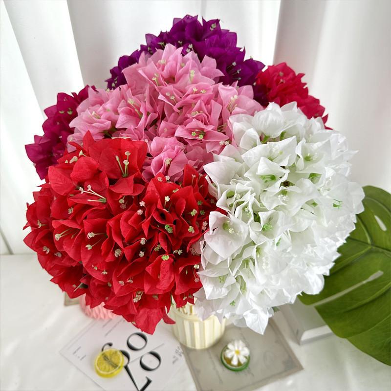 Flower Artificial Hydrangea Wedding Hotel Restaurant Decoration Desktop Ornament