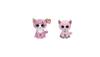 Ty Fiona Pink Cat Beanie Boo - Reg