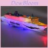 Kinderen Licht Muziek Roterende Boot Speelgoed Met Led Verlichting Voor Interactief Spel