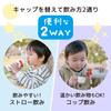 Skater Kids' 2-Way Water Bottle: Straw Drink (400ml)  Cup Drink (350ml) - Thomas the Tank Engine X Tsumu Papa Design - Lightweight Stainless Steel,