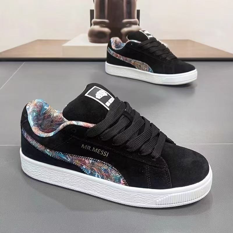 Niche retro classic couple bread shoes soft-soled student casual board shoes