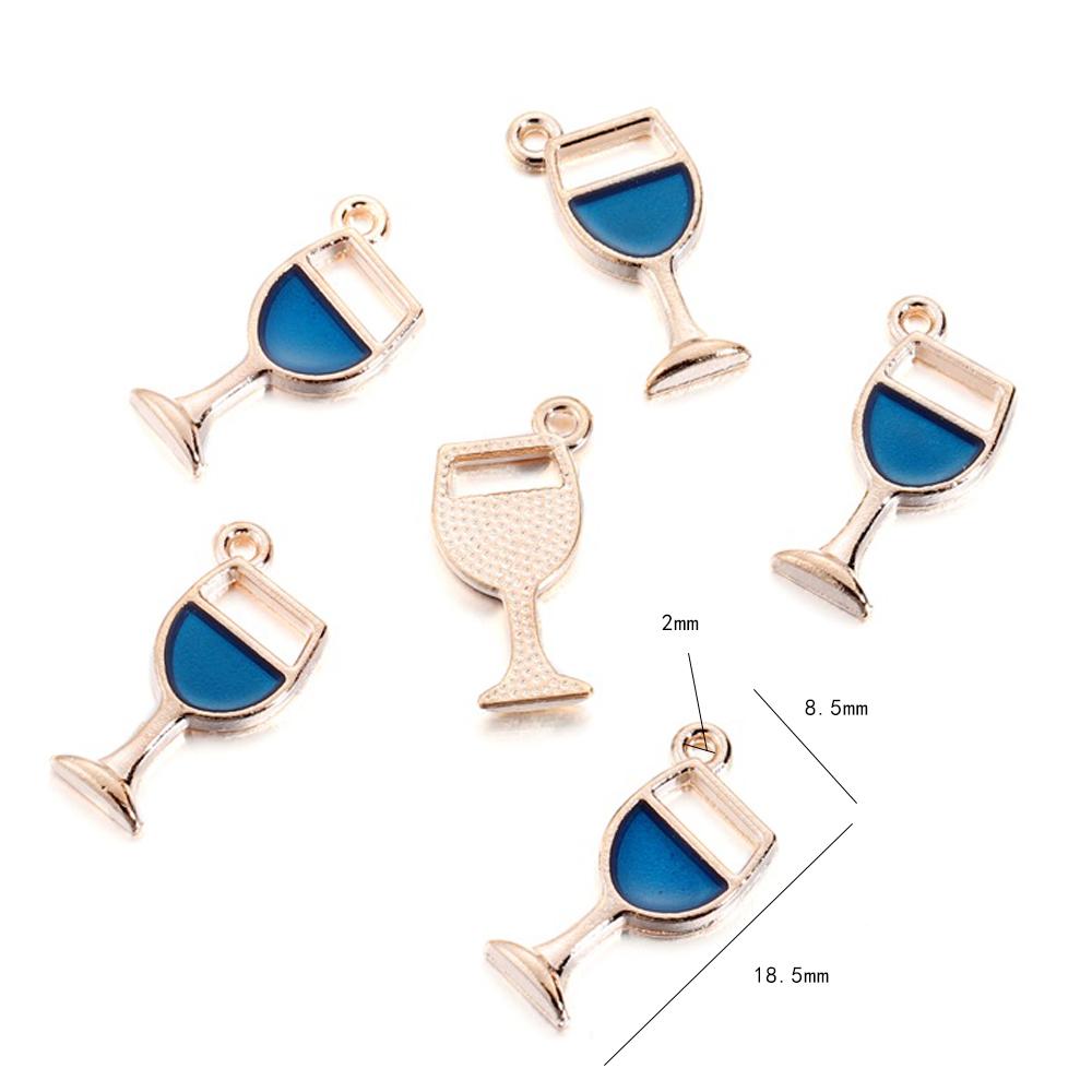 10 sztuk/partia słodkie kreskówki niebieskie breloki ocean gwiazda wisiorek urok rzemiosło dla naszyjnik bransoletka DIY biżuteria akcesoria do tworzenia