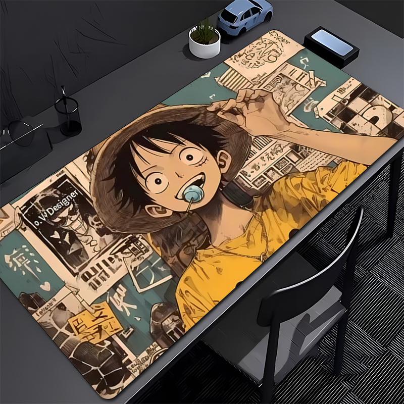 Gaming Mouse Pad ONE PIECE Luffy Office Carpet Mouse Mats Gamer Rug Desk Accessories Computer Table Pads PC Anime game Mousepad