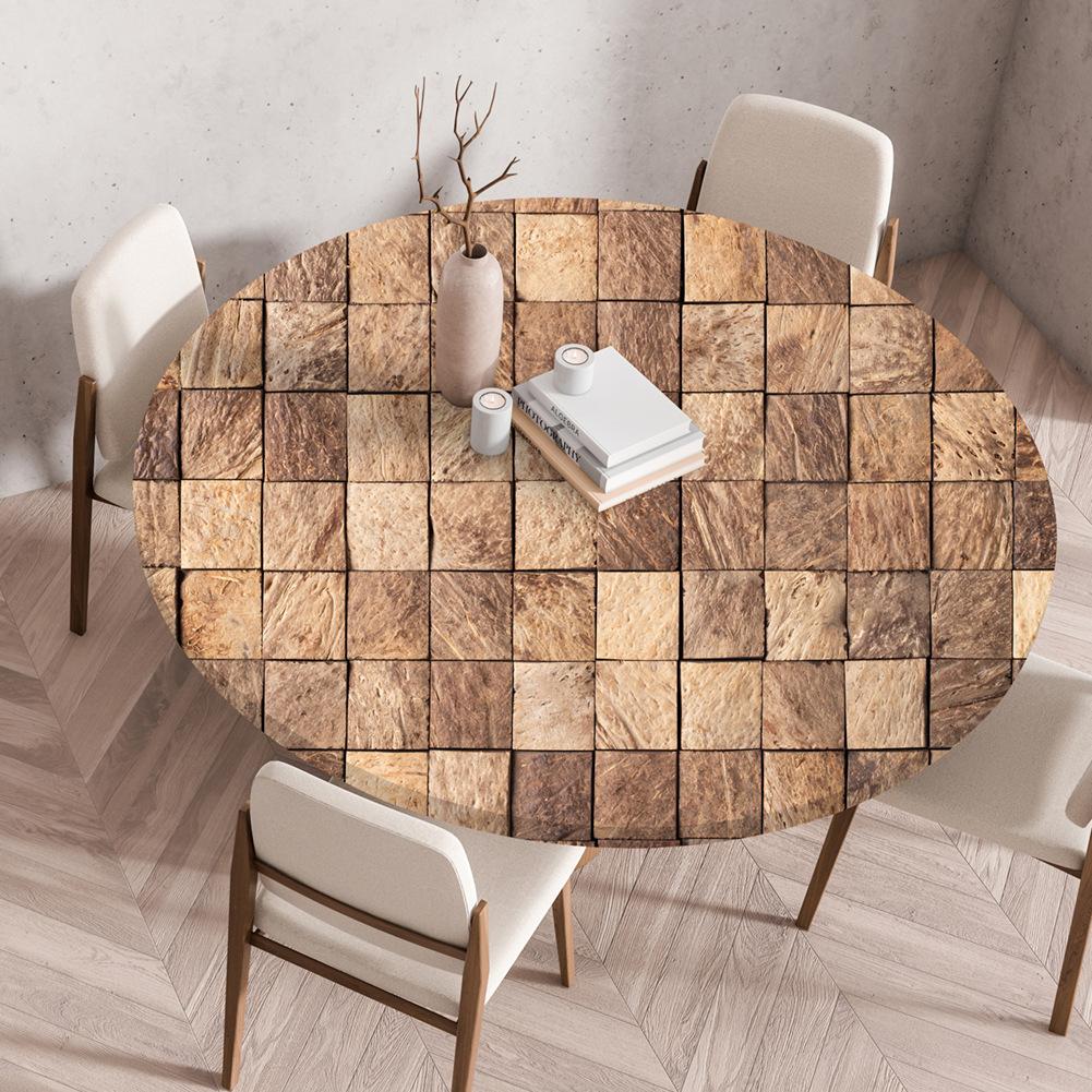 1 Stück Frühlings-Oster-Tischdecke mit Lamm- und Blumenmustern, Retro-Bauernhaus-Stil. Ideal für Osterveranstaltungen, Sommer-Camping-Picknicks und Geburtstagsfeiern