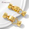 18K Gold Plated Brass Pearl Clasps For Bracelets Making,Jewelry Clasp Connectors,Necklaces Clasp,DIY Jewelry Findings