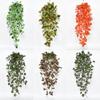 Green Radish Decorative Artificial Vines - Wall Hanging Leaf Ornaments