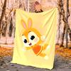 Pinkfong Flannel Blanket Soft Warm All-Season Throw, Design for Camping, Car Travel, Hiking Sofa, Bed, Office Perfect Gift for Parties