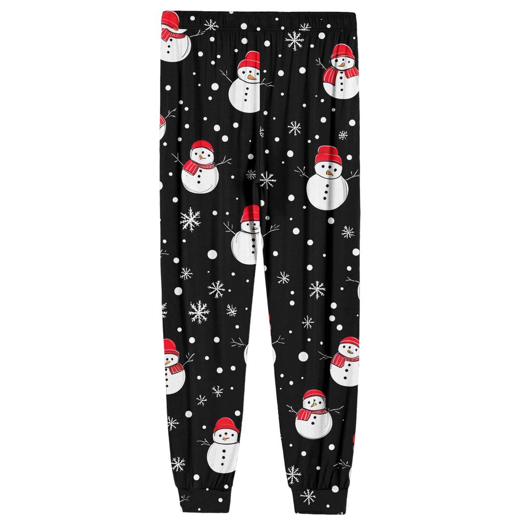 Męskie spodnie dresowe ze ściągaczem, kieszeniami i mankietami, spodnie domowe do spania