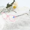 Round Unisex Anti-Blue Light Reading Glasses with Spring Hinges