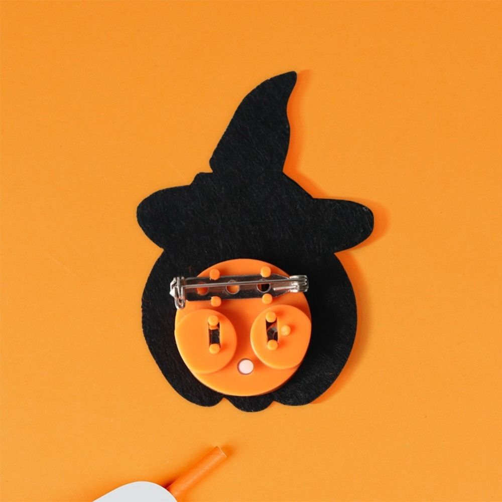 Spider Pumpkin Skeleton Brooch Bats Badge Party Clothes Brooch Halloween Pins Brooch Woman Jewelry