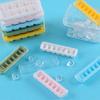 2Pcs Girl Toy New Miniature Dollhouse Food Ice Scoop With Ice Cube Storage Box Model Toys For Doll Accessories