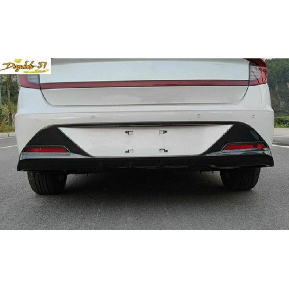 For Hyundai Sonata - Rear Fog Light Lamp Cover Trim Carbon Fiber Decor